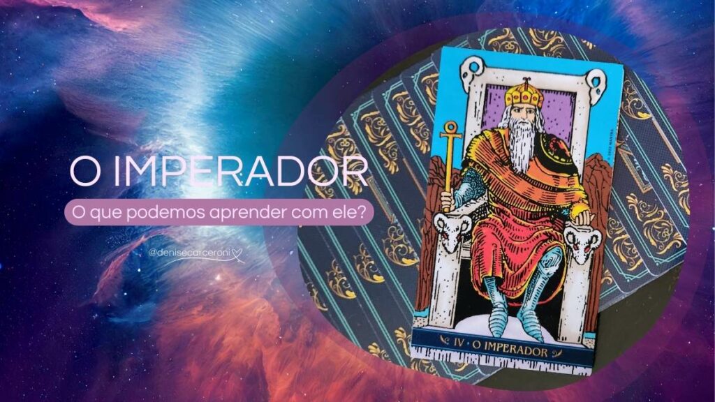 O Imperador carta do Tarot
