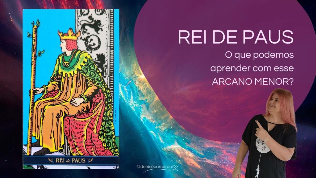 Rei de Paus carta do tarot