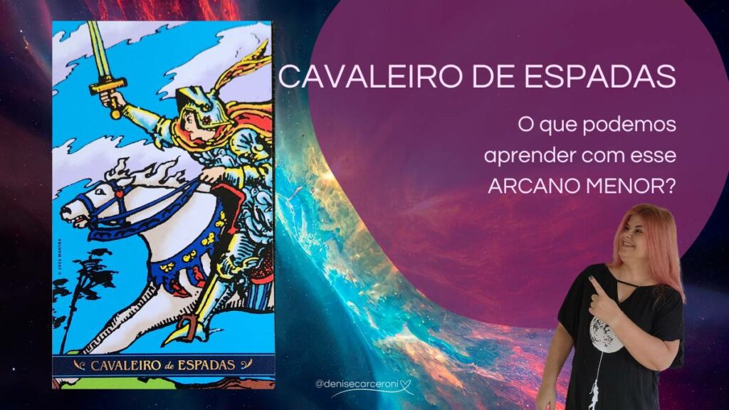 Cavaleiro de Espadas Carta do Tarot