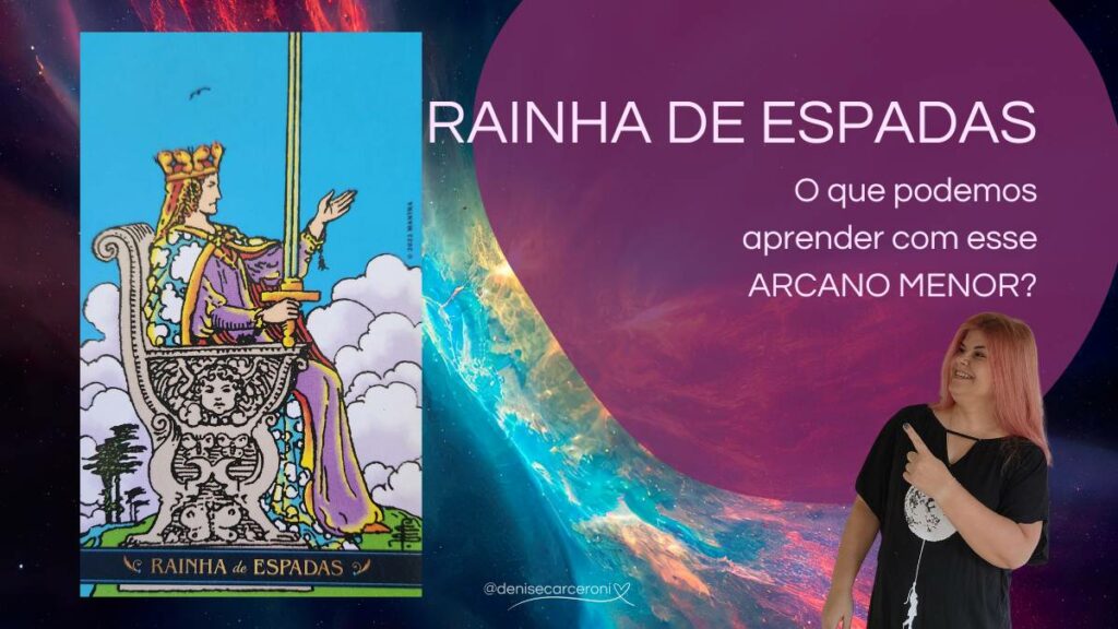 rainha de espadas carta do tarot