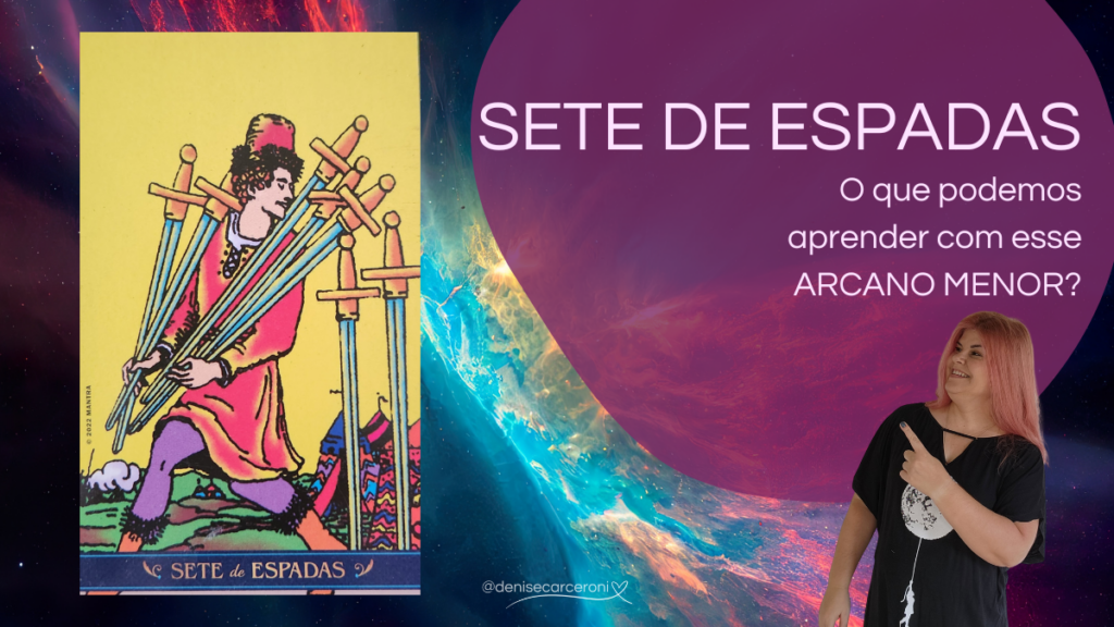 Sete de Espadas carta do tarot