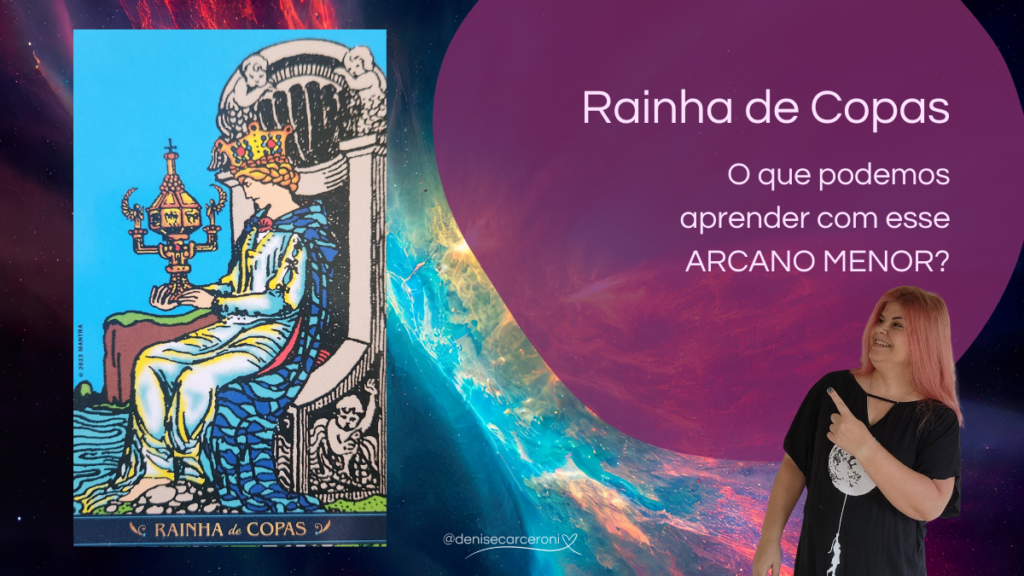 rainha de copas carta do Tarot